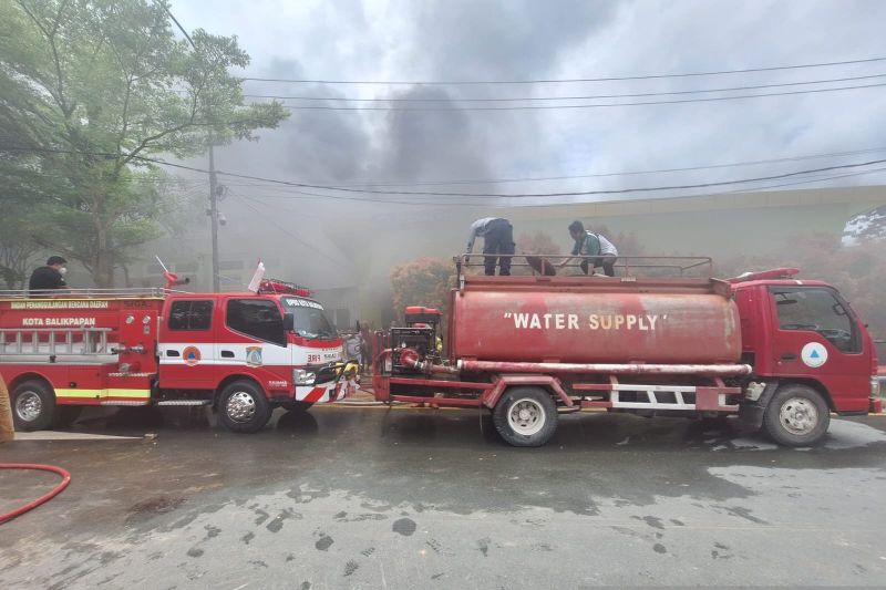 Gudang RSKD Balikpapan terbakar, layanan tak terganggu Gudang RSKD Balikpapan terbakar, layanan tak terganggu