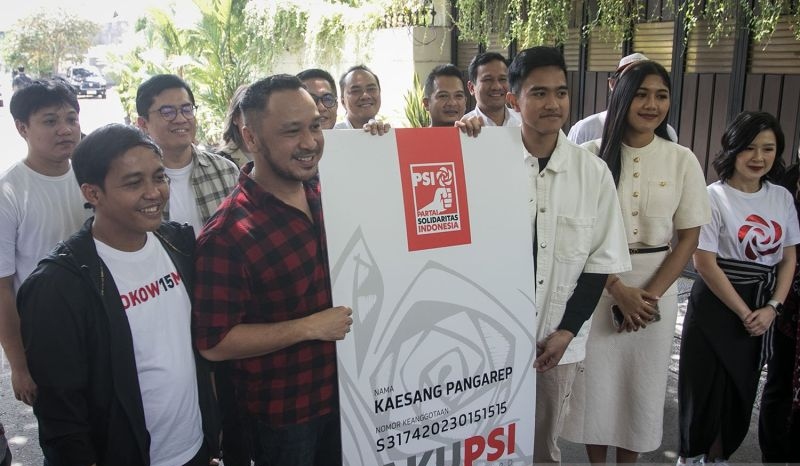 Giring usulkan Kaesang Pangarep sebagai Ketua Umum PSI