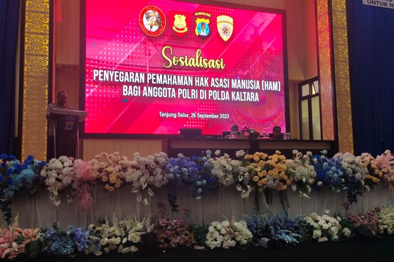 Polda Kaltara bekali personel pengetahuan HAM