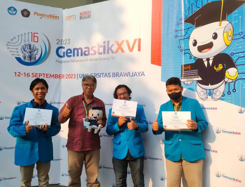 Tiga mahasiswa ITN Malang sabet The Best Attacker Gemastik 2023 Tiga mahasiswa ITN Malang sabet The Best Attacker Gemastik 2023