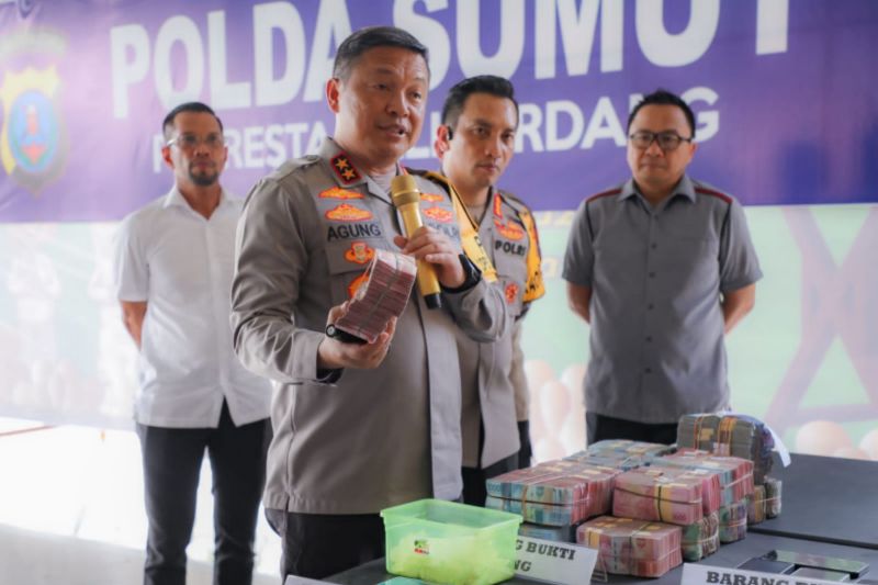 Polda Sumut ungkap jaringan pengedar narkoba dikendalikan napi Polda Sumut ungkap jaringan pengedar narkoba dikendalikan napi