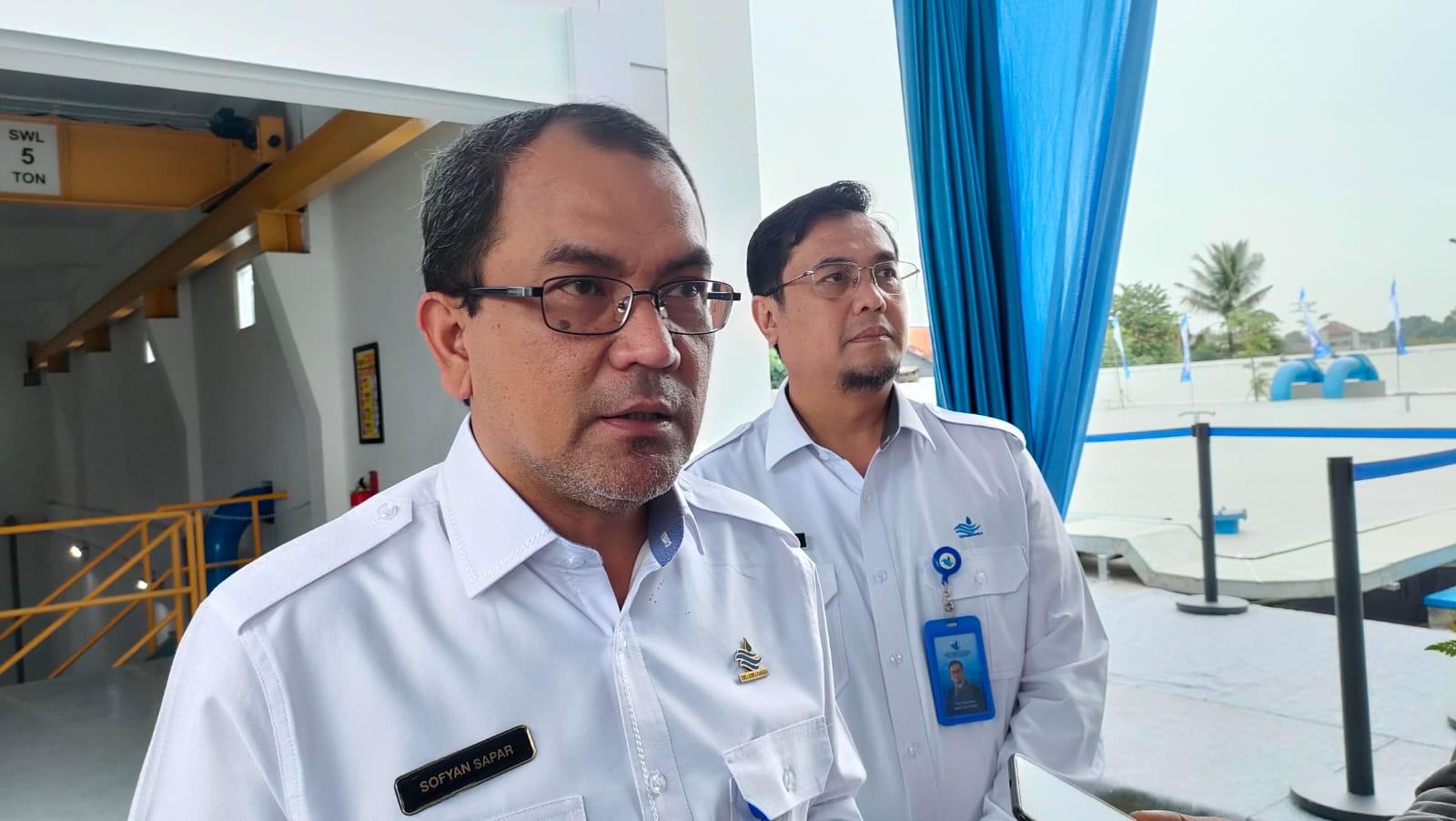 PDAM Tirta Kertaraharja suplai air bersih untuk belasan desa di Tangerang PDAM Tirta Kertaraharja suplai air bersih untuk belasan desa di Tangerang