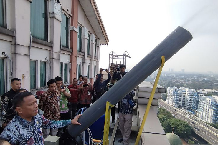 Pemkot Jaksel mulai operasikan water mist buatan BRIN