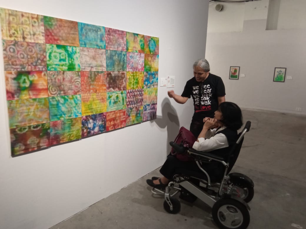 Penyandang disabilitas gelar pameran karya seni rupa di Taman Budaya Yogyakarta Penyandang disabilitas gelar pameran karya seni rupa di Taman Budaya Yogyakarta