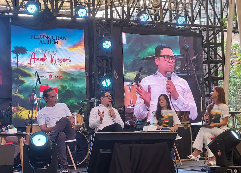 Ahmad Doli diledek isteri saat ciptakan Nyanyian Anak Negeri Pusaka Nusantara