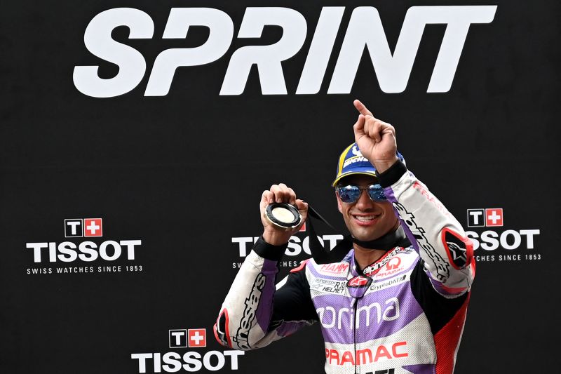 Martin juarai Sprint MotoGP Jepang, perkecil jarak dengan Bagnaia Martin juarai Sprint MotoGP Jepang, perkecil jarak dengan Bagnaia