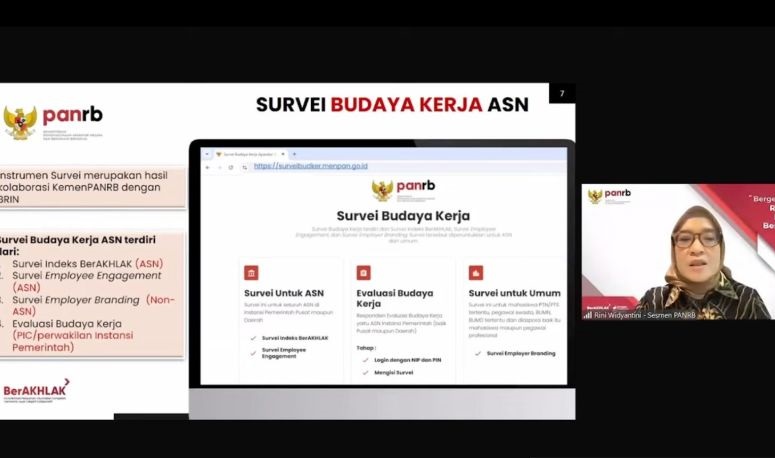 Kementerian PANRB gelar Survei-Evaluasi Budaya Kerja ASN 2024 Kementerian PANRB gelar Survei-Evaluasi Budaya Kerja ASN 2024