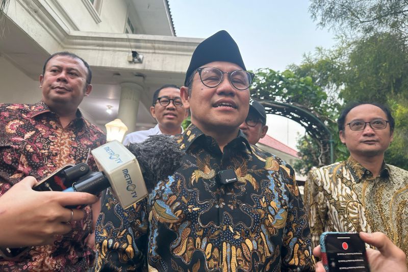 Cak Imin lapor hubungan PKB dengan PBNU bersama wapres Cak Imin lapor hubungan PKB dengan PBNU bersama wapres