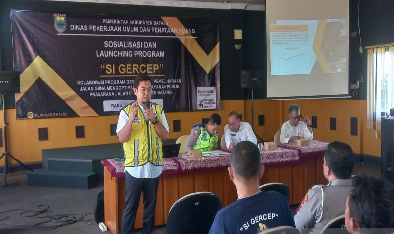 Pemkab Batang kenalkan program inovatif Gercep jalan berlubang