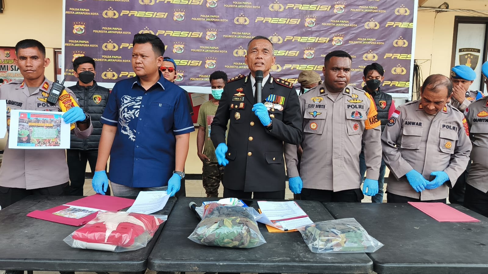 Polisi tetapkan dua korlap demo KNPB di Jayapura jadi tersangka Polisi tetapkan dua korlap demo KNPB di Jayapura jadi tersangka