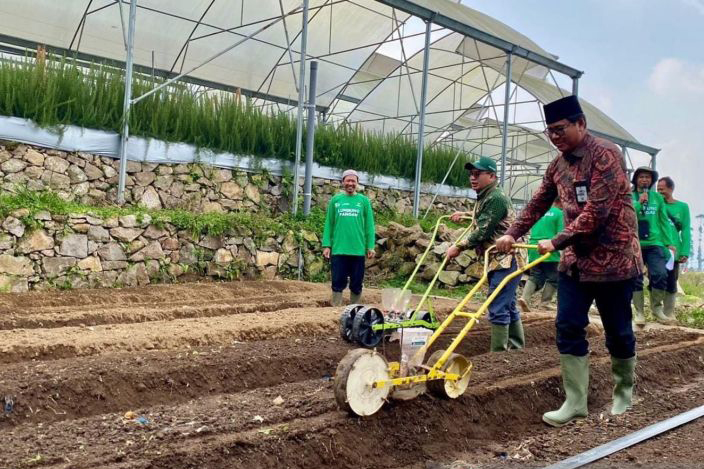 Baznas RI resmikan lumbung pangan hortikultura Bandung Baznas RI resmikan lumbung pangan hortikultura Bandung