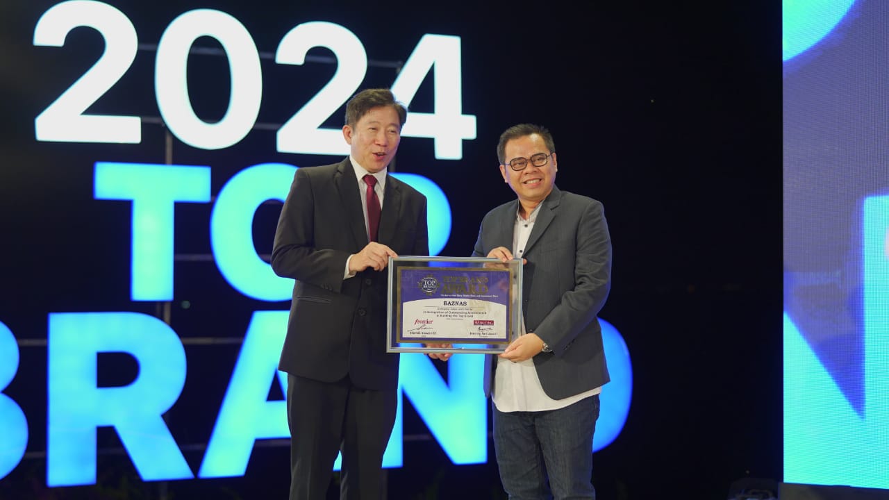 Capai nilai tertinggi, BAZNAS RI raih TOP BRAND 2024 Badan Zakat dan Amal Capai nilai tertinggi, BAZNAS RI raih TOP BRAND 2024 Badan Zakat dan Amal