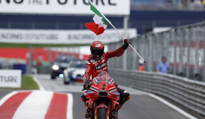 Bagnaia dan Bastianini nantikan persaingan mereka di GP Aragon