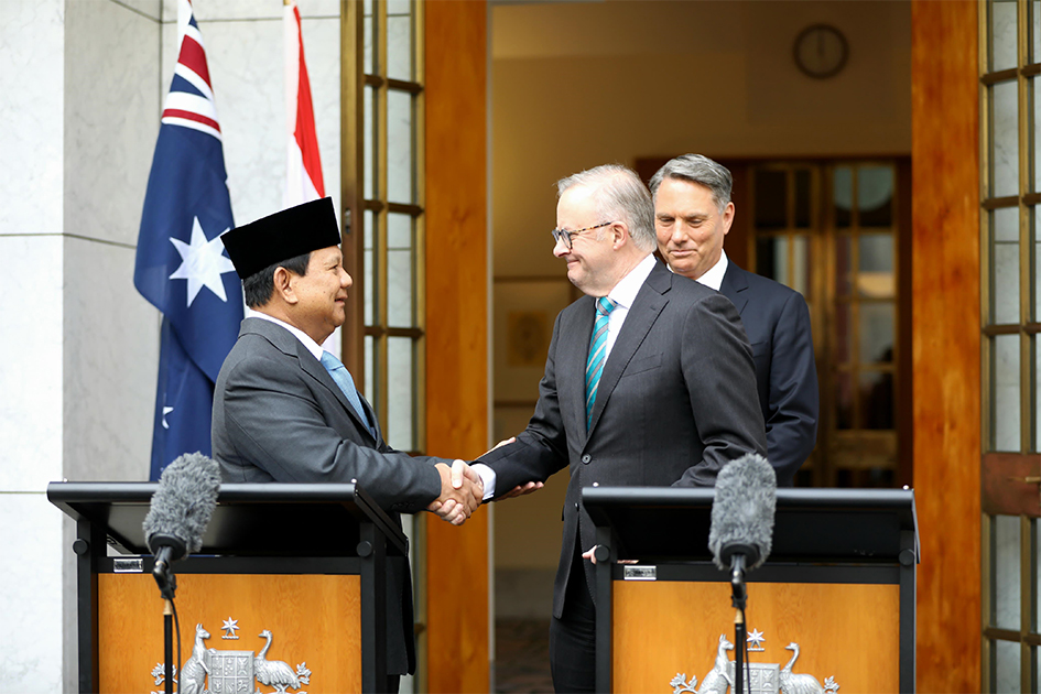 Bertemu Prabowo di Canberra, PM Australia Albanese akan hadiri pelantikan pada Oktober mendatang Bertemu Prabowo di Canberra, PM Australia Albanese akan hadiri pelantikan pada Oktober mendatang
