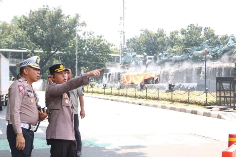 Polisi kerahkan seribu lebih personel untuk amankan aksi di MK Polisi kerahkan seribu lebih personel untuk amankan aksi di MK