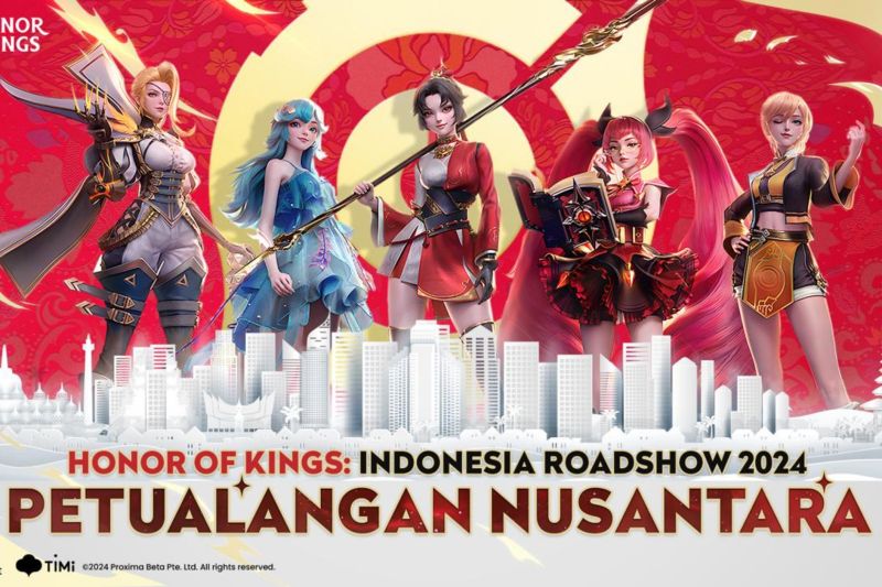 Honor of Kings: Indonesia Roadshow 2024 hadir di 12 kota Honor of Kings: Indonesia Roadshow 2024 hadir di 12 kota