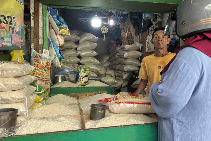Harga bawang naik dan beras medium turun di level Rp13.290 per kg Harga bawang naik dan beras medium turun di level Rp13.290 per kg