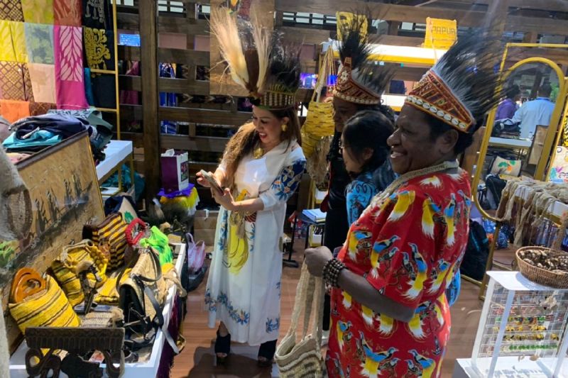 Hasil penjualan UMKM Papua di KKI capai Rp973 juta Hasil penjualan UMKM Papua di KKI capai Rp973 juta