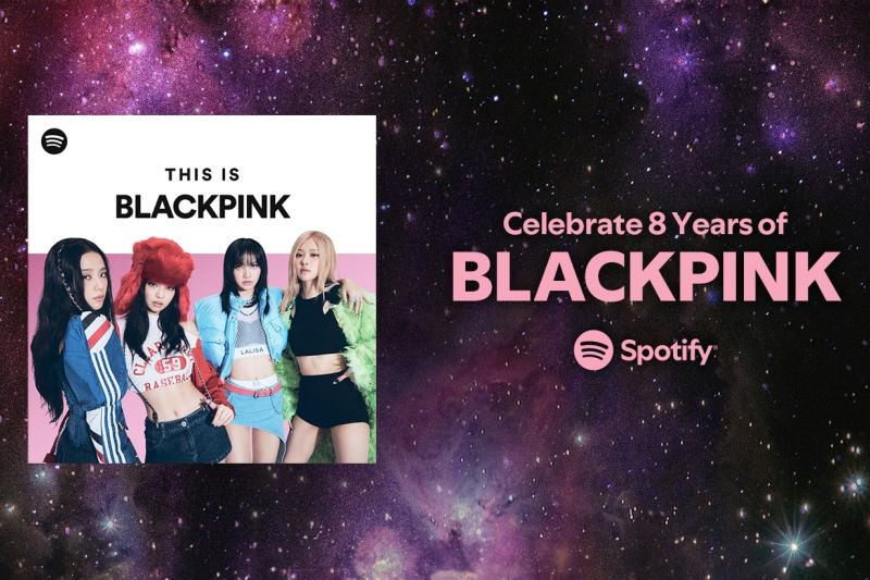 BLACKPINK berkolaborasi dengan Spotify untuk rayakan ulang tahun ke-8 BLACKPINK berkolaborasi dengan Spotify untuk rayakan ulang tahun ke-8