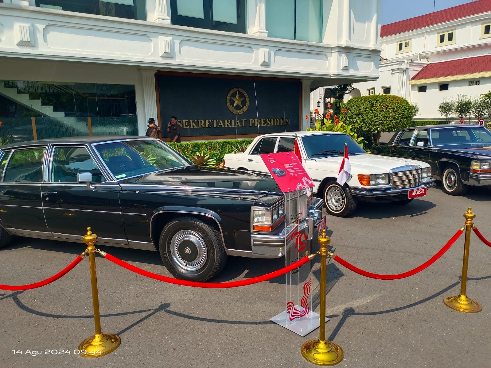 HUT ke-79 RI, Istana pamerkan mobil kepresidenan HUT ke-79 RI, Istana pamerkan mobil kepresidenan