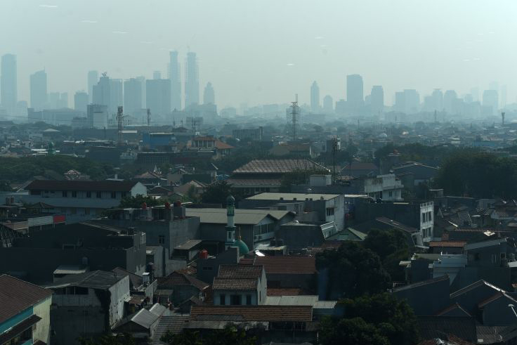 Kualitas udara Jumat ini tak sehat bagi kelompok sensitif