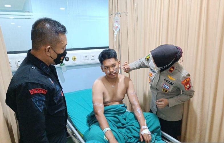 Polisi buru pelaku yang siram anggota dengan air keras di Bassura Polisi buru pelaku yang siram anggota dengan air keras di Bassura