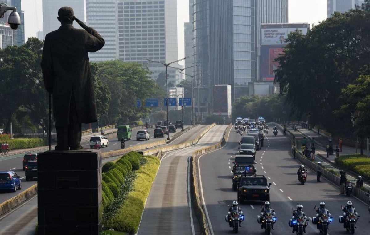 Warga diimbau hindari Monas-Gambir jelang kirab bendera dari IKN