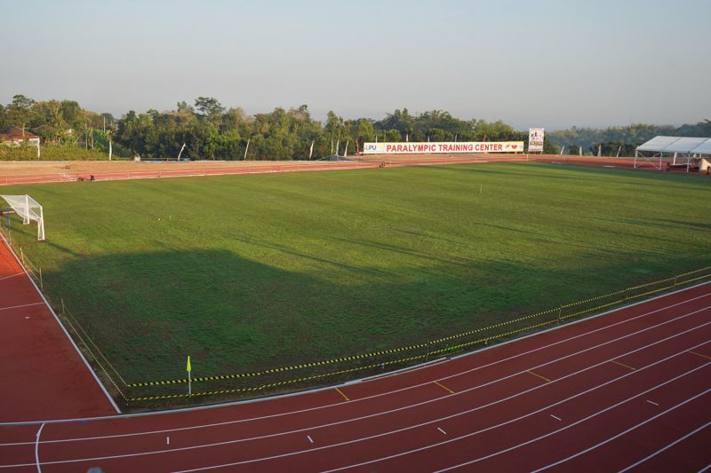 Progres pembangunan Paralympic Training Center 40 persen Progres pembangunan Paralympic Training Center 40 persen