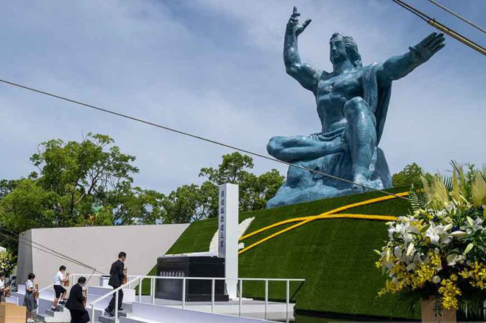 AS hadapi protes di Jepang terkait penolakan Nagasaki undang Israel