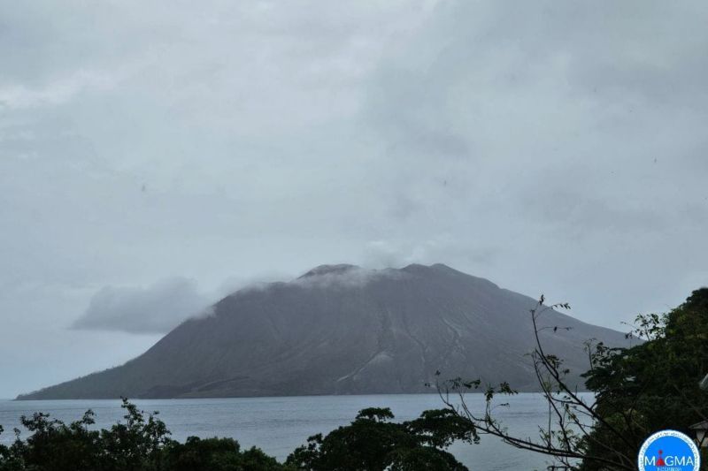 Badan Geologi catat 20 kali gempa embusan Gunung Ruang Badan Geologi catat 20 kali gempa embusan Gunung Ruang