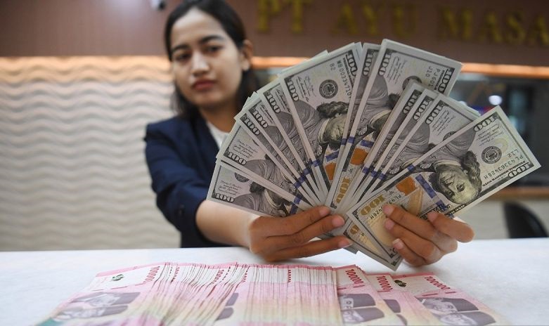Rupiah Jumat pagi melemah 35 poin menjadi Rp15.459 per dolar AS