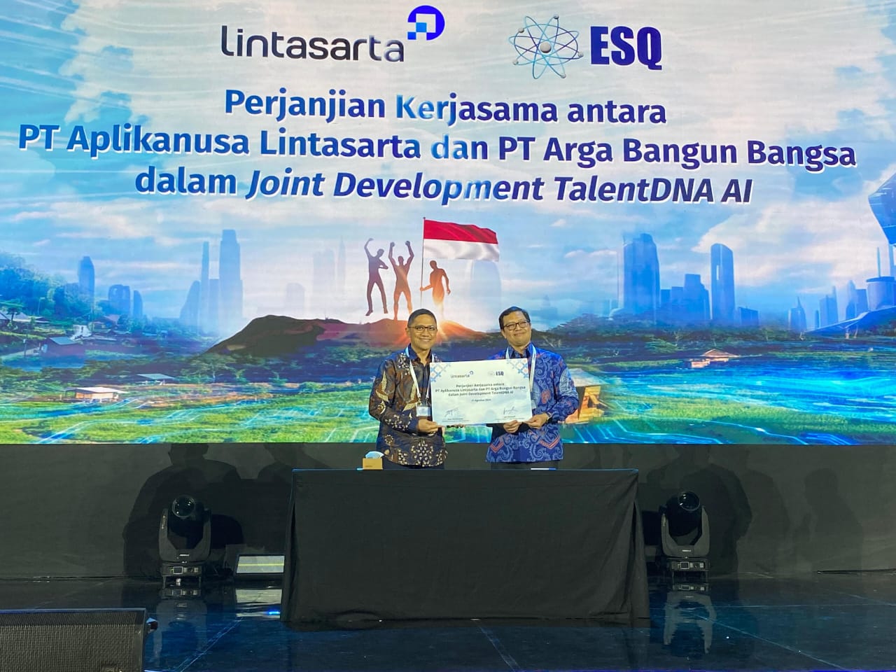 Lintasarta rilis GPU Merdeka sekaligus MoU talentDNA AI dengan ACT Consulting/ESQ Lintasarta rilis GPU Merdeka sekaligus MoU talentDNA AI dengan ACT Consulting/ESQ