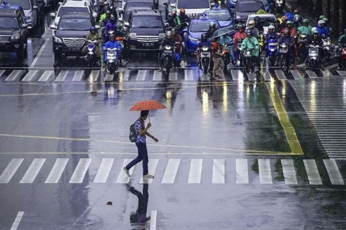 Sebagian Jakarta diprediksi hujan pada Kamis sore Sebagian Jakarta diprediksi hujan pada Kamis sore