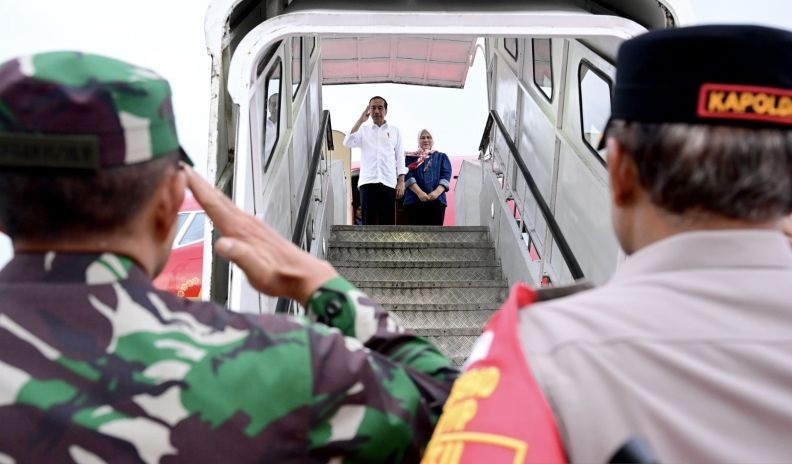 Presiden Jokowi kembali ke Jakarta usai hadiri HUT Ke-79 RI di IKN Presiden Jokowi kembali ke Jakarta usai hadiri HUT Ke-79 RI di IKN