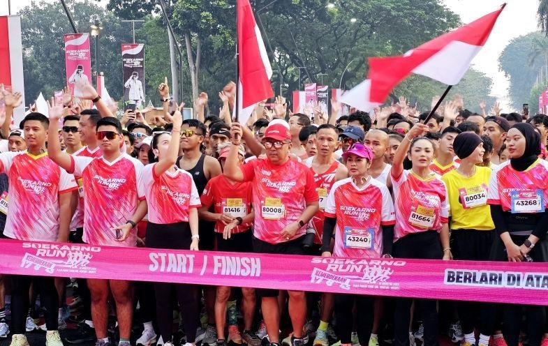 PDIP gelar Soekarno Run usung tema Berlari di Atas Kaki Sendiri PDIP gelar Soekarno Run usung tema Berlari di Atas Kaki Sendiri