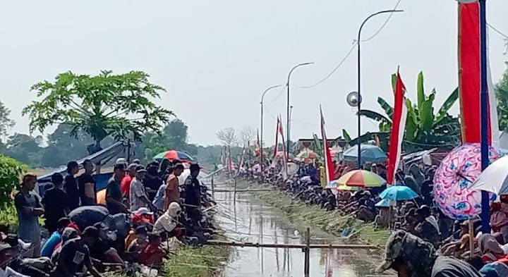 Sambut HUT ke-79 RI, warga Desa Dawuhan, Tegal gelar aneka lomba Sambut HUT ke-79 RI, warga Desa Dawuhan, Tegal gelar aneka lomba