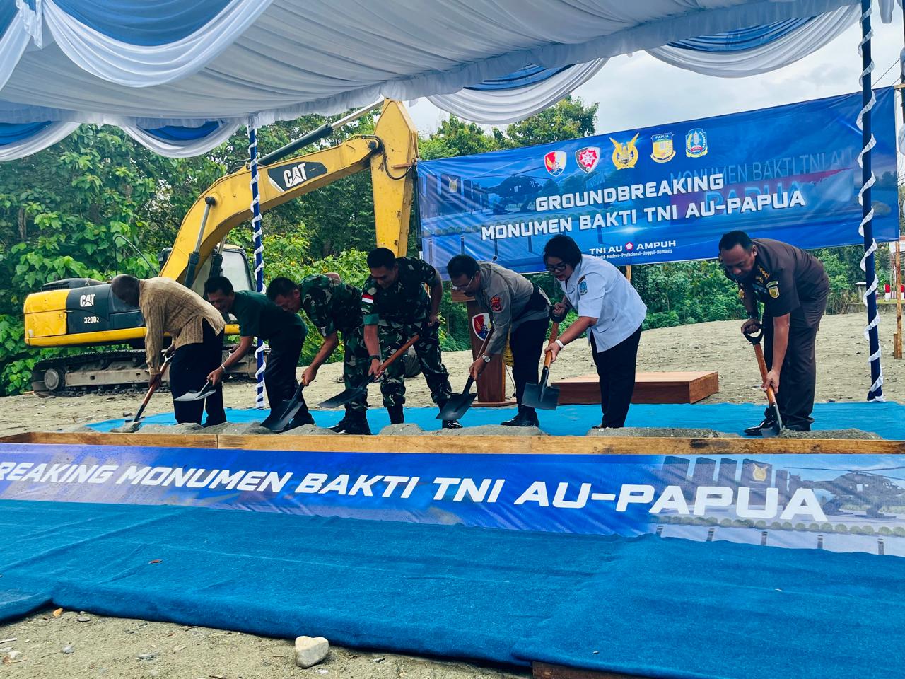 TNI AU bangun Monumen Helikopter SA-330 Puma dan Taman Dirgantara di Papua TNI AU bangun Monumen Helikopter SA-330 Puma dan Taman Dirgantara di Papua