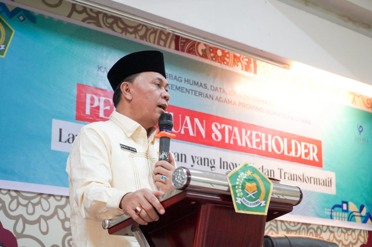 Kakanwil Kemenagsu: Layanan pendidikan harus inovatif dan transformatif Kakanwil Kemenagsu: Layanan pendidikan harus inovatif dan transformatif