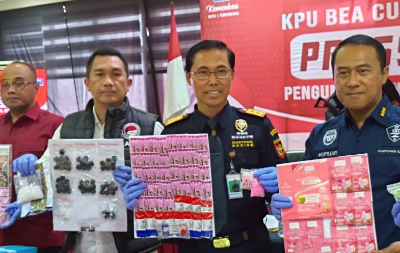 BC Soetta gagalkan penyeludupan narkotika jaringan internasional BC Soetta gagalkan penyeludupan narkotika jaringan internasional