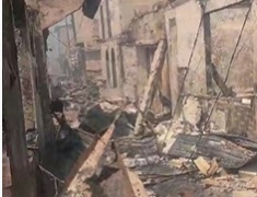 Pascakebakaran Manggarai, rumah warga tinggal puing-puing Pascakebakaran Manggarai, rumah warga tinggal puing-puing