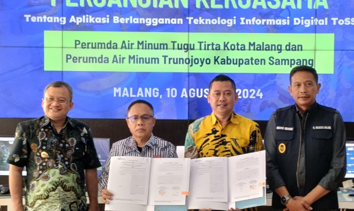 PDAM Trunojoyo berguru TOSS ke PDAM Kota Malang PDAM Trunojoyo berguru TOSS ke PDAM Kota Malang
