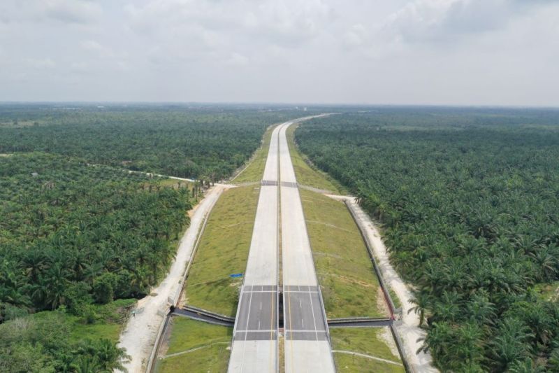 Hutama Karya tuntaskan sisa 9 km Jalan Tol Pekanbaru - Bangkinang Hutama Karya tuntaskan sisa 9 km Jalan Tol Pekanbaru - Bangkinang
