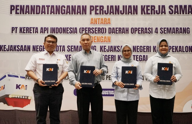 Tangani masalah aset, KAI Daop 4 Semarang kerjasama dengan tiga kejari Tangani masalah aset, KAI Daop 4 Semarang kerjasama dengan tiga kejari