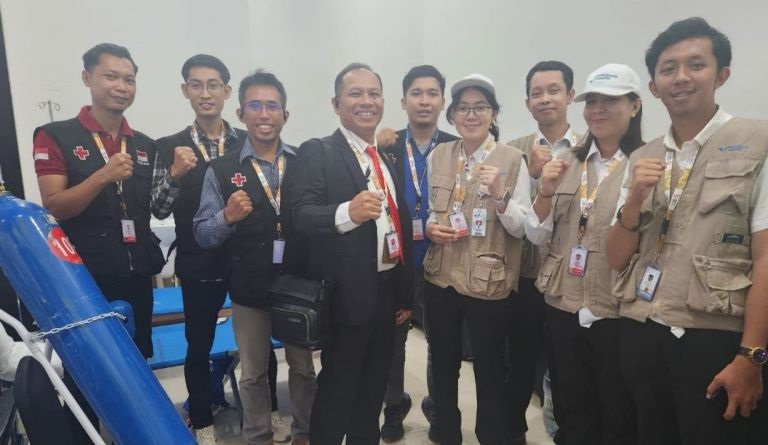 Ratusan tim kesehatan siap siaga di IKN untuk upacara HUT ke-79 RI
