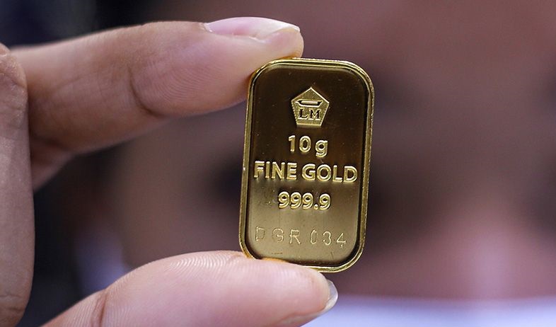 Harga emas Antam stabil di angka Rp1,418 juta per gram Harga emas Antam stabil di angka Rp1,418 juta per gram