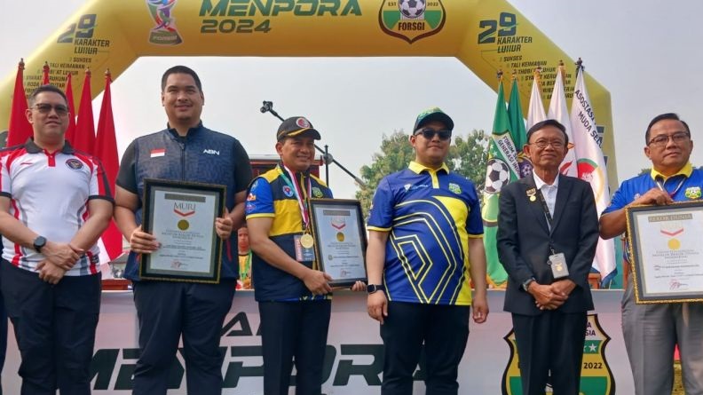 1.200 peserta ikuti festival sepak bola nasional Piala Menpora 2024
