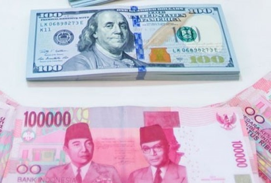 Rupiah melemah setelah rilis data inflasi AS