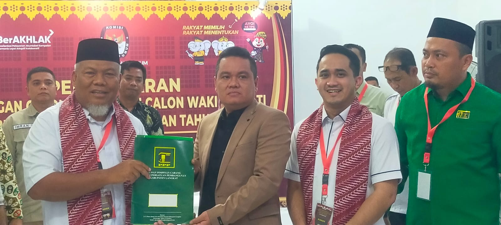 PPP dan PKB usung bacalon bupati dan wakil bupati Langkat, lawan kotak kosong sirna PPP dan PKB usung bacalon bupati dan wakil bupati Langkat, lawan kotak kosong sirna