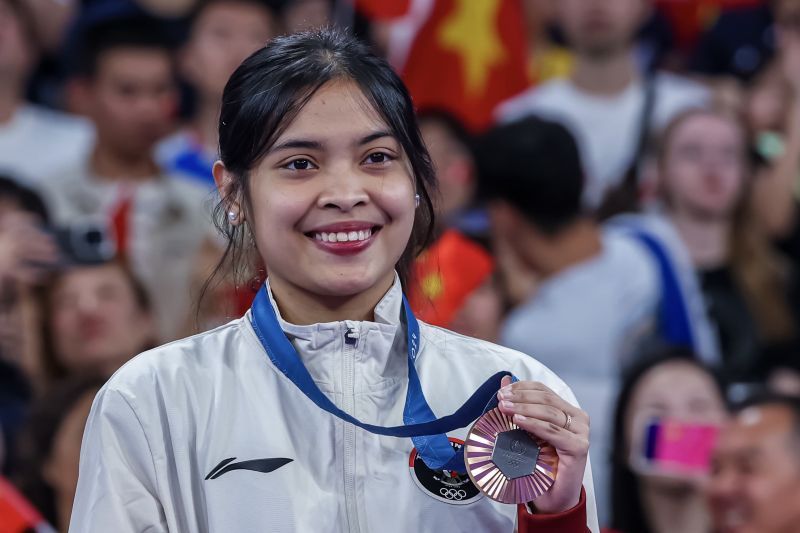 Klasemen medali Olimpiade Paris 2024: AS salip China Klasemen medali Olimpiade Paris 2024: AS salip China
