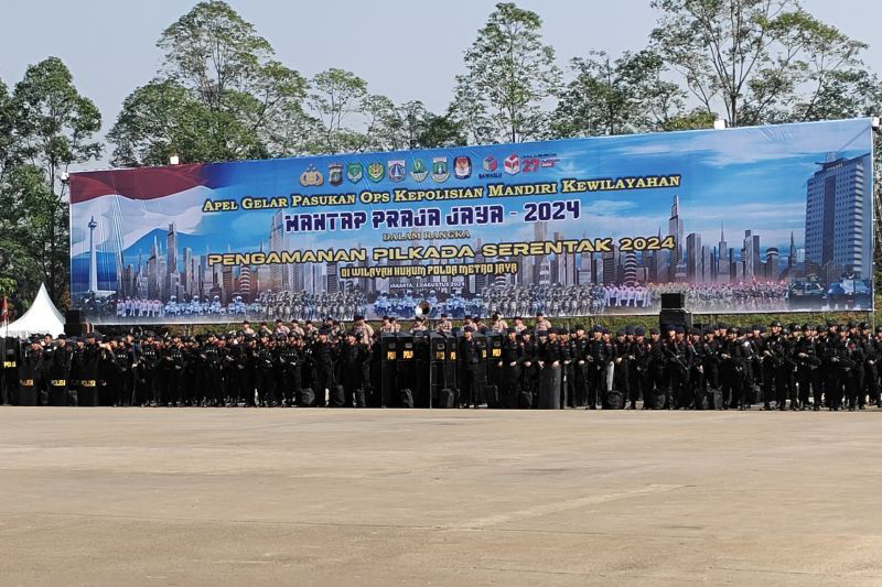 Polda Metro Jaya gelar Operasi Mantap Praja Jaya selama 140 hari Polda Metro Jaya gelar Operasi Mantap Praja Jaya selama 140 hari